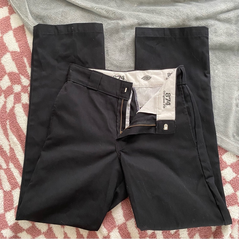 dickies 874 black pants